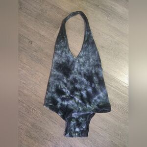 Black Tie Dye Bodysuit